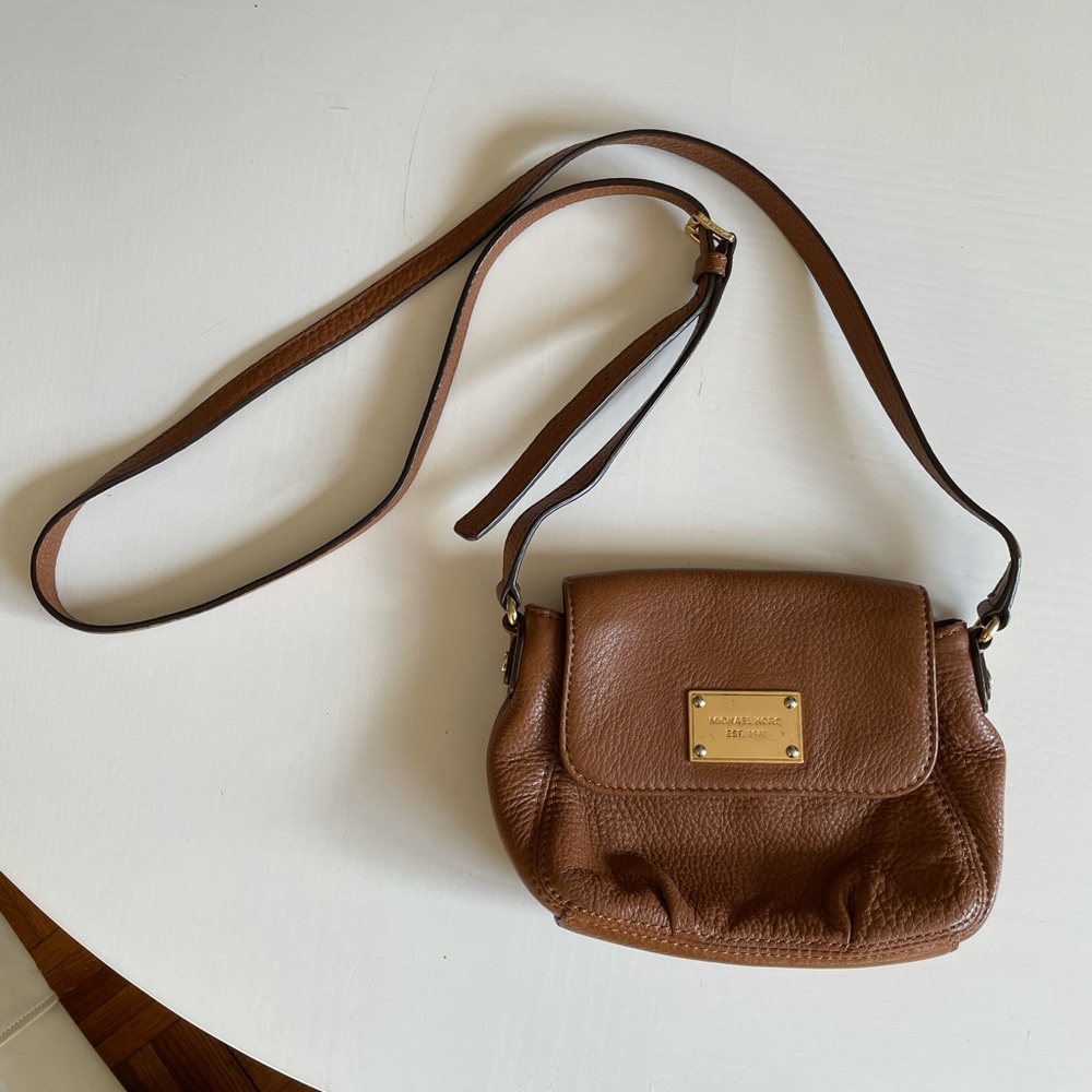 Michael Kors Leather Crossbody Bag